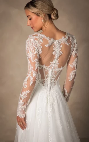 Essense of Australia D4577 | A-lijn Trouwjurk met Sweetheart Halslijn