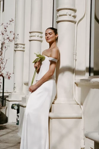 MWL Bride Duke | Moderne Tweedelige Trouwjurk met Corset | Look of Love