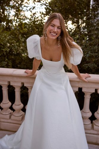Jesus Peiró 2714 trouwjurk – moderne bridal separate met corset top en volumineuze rok